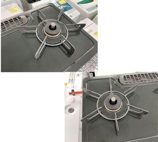 LPガス ガステーブル 2021年製 幅56cm パロマ ガスコンロ 左強火 IC