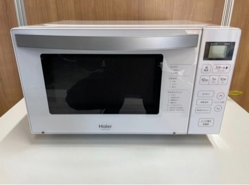 【中古美品】ハイアール 電子レンジ JM-FH18H 2022年製 フラット