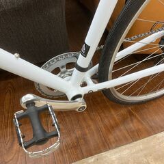 【値下げ致しました！！】WEEKEND BIKES 700C クロスバイク Size:510mm No.570●白系 ホワイト系 スポーツタイプ 自転車 チャリ ウィークエンドバイクス※現金、クレジット、ぺイペイ、スマホ決済対応