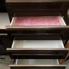 美品　NITORI ニトリ 食器棚 ポスティア キッチンボード 100cm