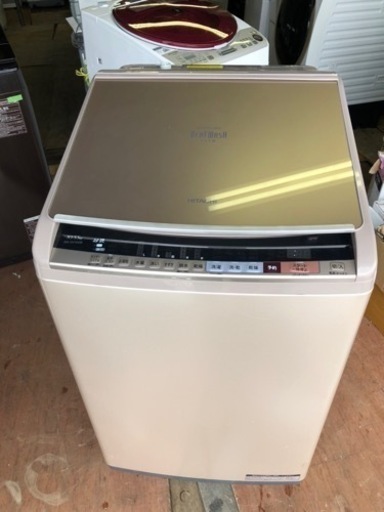 福岡市内配送設置無料 2018年式 10kg/5.5kg 縦型洗濯乾燥機ビートウォッシュ BW-DV100B - 洗濯機