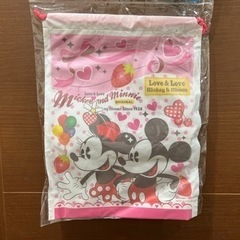 ディズニーの巾着袋