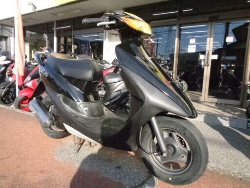 NO.4785　ライブディオＺＸ （ＤＩＯ） ２サイクル　ハネ付き　ディスクブレーキ　ブラック　☆彡