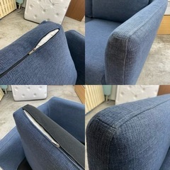 愛品館 江戸川店】Crstina（クラスティーナ）ファブリック2Pソファ ID 