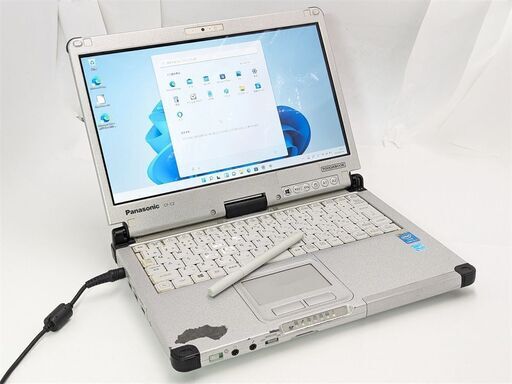 送料無料 12.5型 ノートパソコン タフブック Panasonic CF-C2CHCZZCJ 中古 第4世代Core i5 8GB 無線 Bluetooth Webカメラ Windows11 Office