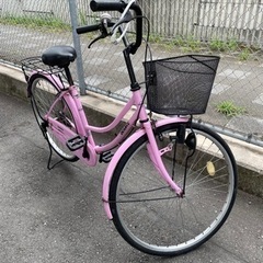 鍵付き自転車　26インチ