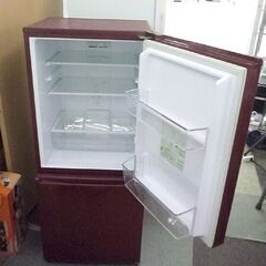 2022年製 168L アクア 2ドア冷蔵庫 AQR-17M 赤 170Lクラス 高年式