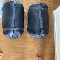 寝袋　(2個) king camp製オアシス350
