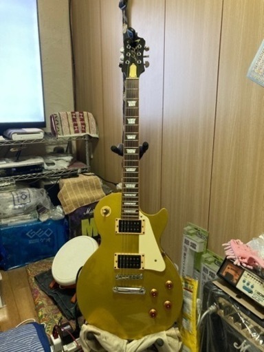 (お取引き終了です有難う御座いました)♪エピフォンレスポールギター♪ゴールドトップ