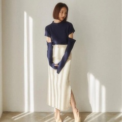 RANDEBOO 2023 SS スカート ツイード