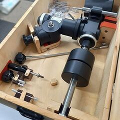 【高橋製作所 鏡筒バンド ウェイト軸 バランスウェイト】内径約100mm 天体望遠鏡バンド 赤道儀バンド 架台 元箱付き タカハシ 札幌 北20条店 高橋製作所 鏡筒バンド ウェイト軸 バランスウェイト】内径約100mm