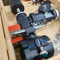 【高橋製作所 鏡筒バンド ウェイト軸 バランスウェイト】内径約100mm 天体望遠鏡バンド 赤道儀バンド 架台 元箱付き タカハシ 札幌 北20条店 高橋製作所 鏡筒バンド ウェイト軸 バランスウェイト】内径約100mm