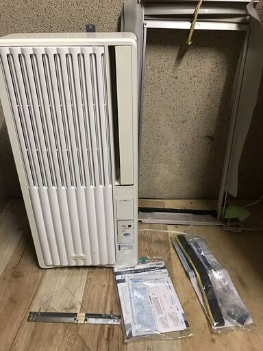 KOIZUMI コイズミ 冷房専用窓式エアコン ウインドウエアコン KAW-1673 2018年製