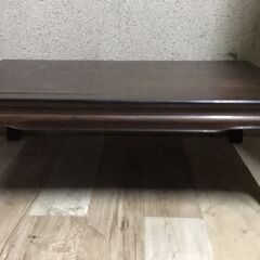 木製 座卓 ローテーブル ちゃぶ台 昭和レトロ 幅91cm×奥行...