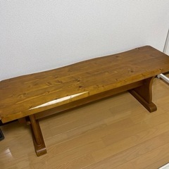 【取引中】木製ベンチ