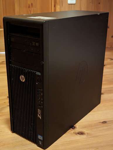 HP Z420 Workstation / GeForce GTX 750 Ti / パソコン・ワークステーション