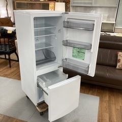 S187 東芝 TOSHIBA GR-U15BS [冷蔵庫 （153L・右開き） 2ドア パールホワイト]⭐動作確認済 ⭐クリーニング済 