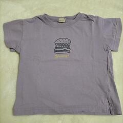 🔼100 うす紫ハンバーガーTシャツ