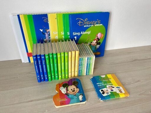 2012年購入 シングアロングセット DVD 12枚 CD8枚 絵本、ガイドセット 中古