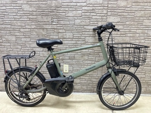 東京23区配達無料　新基準 Panasonic パナソニック　ベロスター　8Ah 電動自転車☆中古☆パナ 359
