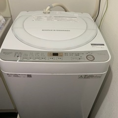 NO 424 ?福岡市内配送設置無料✨? AW-6G3-W 全自動洗濯機 グラン 
