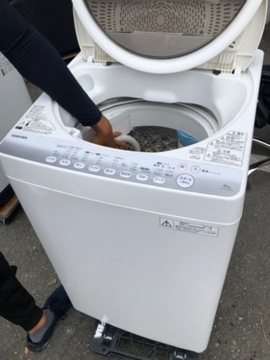 福岡市内配送無料 東芝 TOSHIBA AW-60GM-W [簡易乾燥機能付き洗濯機（6.0kg） ピュアホワイト] - 洗濯機