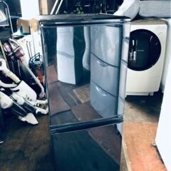福岡市内配送無料 シャープ SHARP SJ-D14B-B [冷蔵庫(137L・つけかえ