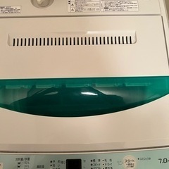 取引中　中古　洗濯機7キロ