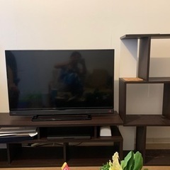 美品　本棚　テレビ　セット