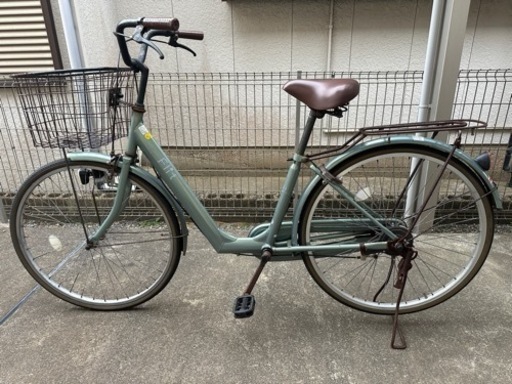 26インチレトロ 通学通勤 自転車