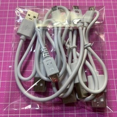 USB TYPE B コード5本