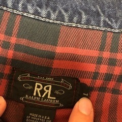 90s 古着RRL 初期三ツ星タグ デニムジャケット ヴィンテージラルフローレン