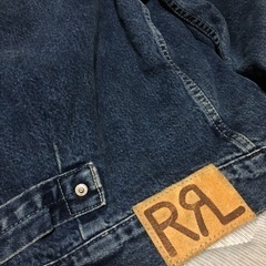 90s 古着RRL 初期三ツ星タグ デニムジャケット ヴィンテージラルフローレン