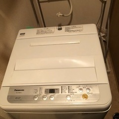 【2019年式】Panasonic洗濯機 6kg    【ご相談...