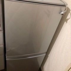 【譲渡先決定】シャープ 冷凍冷蔵庫SJ-D14B-S 2016年製