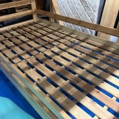 綺麗な二段ベッド　フレームのみ