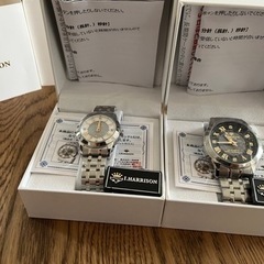未使用】J.HARRISON 腕時計⌚️ 男女ペア
