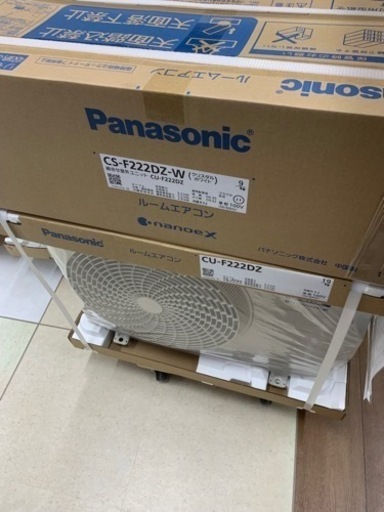 新品 6畳用　Panasonic 取り付け込み