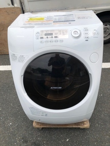北九州市配送無料　保証付き　❗️人気東芝 TOSHIBA TW-G550L W [ドラム式洗濯乾燥機（9.0kg） 左開き グランホワイト]