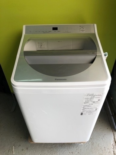 洗濯機8k パナソニック　NA-80H7 2019年製　動作確認済み