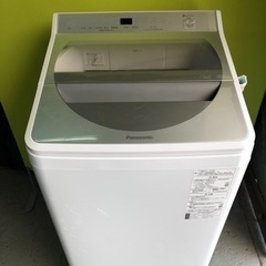 【ネット決済・配送可】ご成約済み　洗濯機8k パナソニック　NA...