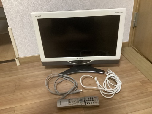 シャープ液晶テレビ20型　LC-20DE7 作動確認済み