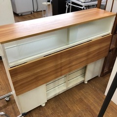 キッチンカウンター　スライド ４枚扉　売ります！