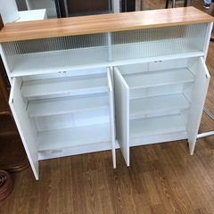 キッチンカウンター　スライド ４枚扉　売ります！