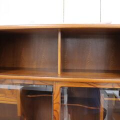 水屋 食器棚 収納棚 ※日焼けあり