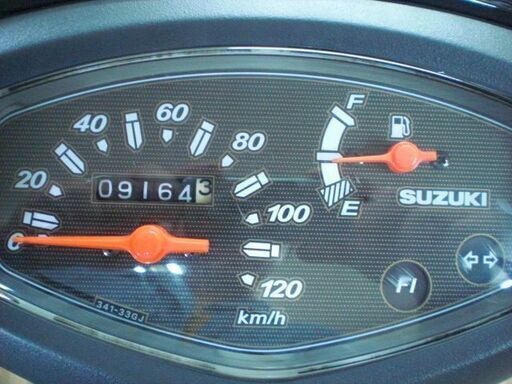 CF4EA アドレスV125 ブラック 走行距離9164キロ バッテリー/ベルト