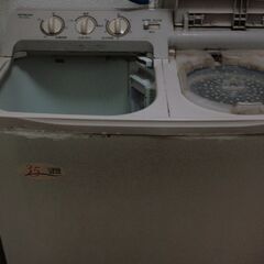 日立2層式線電気洗濯機　PS-H35L　2層　洗濯機　運動部等に...