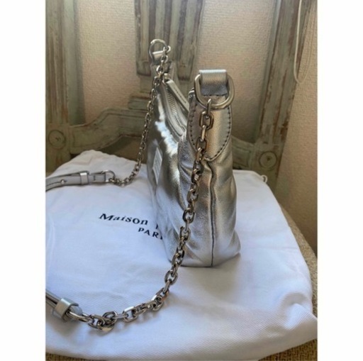 ◾️超格安！新品◾️ メゾンマルジェラ メタリック ショルダーバッグ