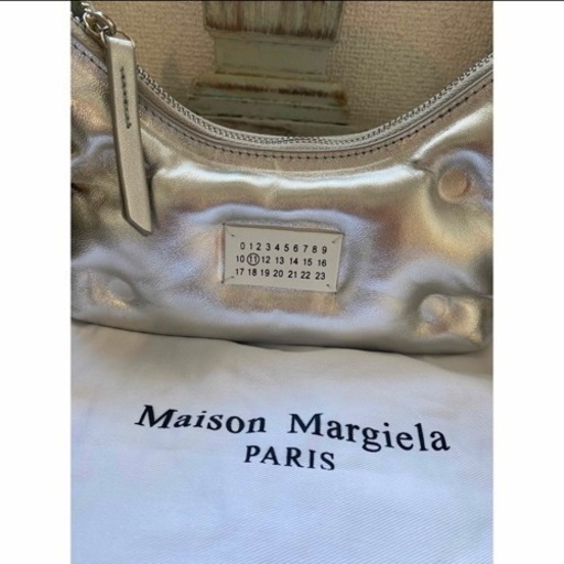 ◾️超格安！新品◾️ メゾンマルジェラ メタリック ショルダーバッグ