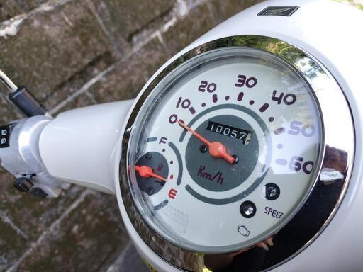 たけ！ HONDA ジョルノ 美品 可愛いです❢ ホンダ ピンク ワンポイントお花